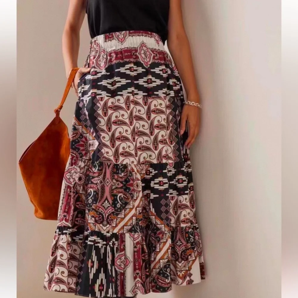 NWOT Cara Cara Chase Skirt Brown